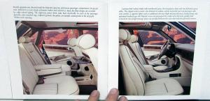1992 Jaguar Sales Mailer Set XJS Vanden Plas Majestic Sovereign XJ6 Brochure