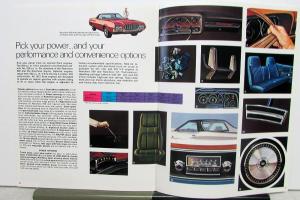 1972 Ford Ranchero 500 GT Squire Pickup Car Truck Sales Brochure Original