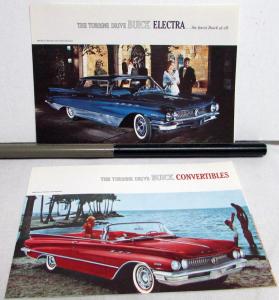1960 Buick Invicta Wagons Convertibles Electra LeSabre Portfolio Sales Folders