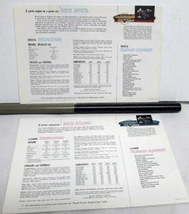 1960 Buick Invicta Wagons Convertibles Electra LeSabre Portfolio Sales Folders