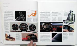 1987 Mercedes-Benz S-Class Dealer Prestige Sales Brochure Features & Specs