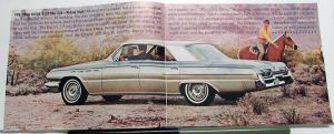1962 Buick Electra 225 Invicta LeSabre Color Sales Brochure MAILER Original