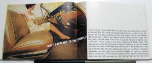 1962 Buick Electra 225 Invicta LeSabre Color Sales Brochure MAILER Original