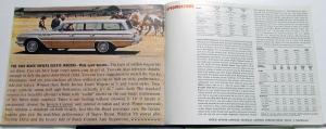 1962 Buick Electra 225 Invicta LeSabre Color Sales Brochure MAILER Original