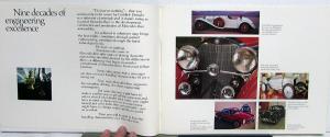 1976 Mercedes-Benz Dealer Sales Brochure Full Line Features & Specifications