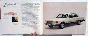 1976 Mercedes-Benz Dealer Sales Brochure Full Line Features & Specifications