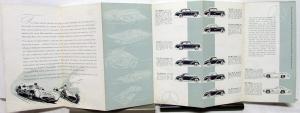 1955 Mercedes-Benz Dealer Sales Brochure Folder Cars Trucks Buses Orig Rare