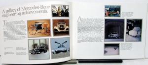 1981 Mercedes-Benz Dealer Sales Brochure Large 300SD & 380SEL Models