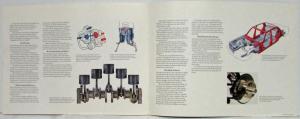 1978 Mercedes Benz Dealer Sales Brochure 300SD Turbo Diesel Model