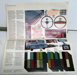 1971 Buick Riviera Electra Centurion LeSabre GS Skylark Sale Brochure MAILER