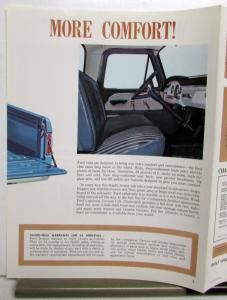 1964 Ford F-100 Pickup Stake Platform Chassis Cab Truck Sales Folder Revised