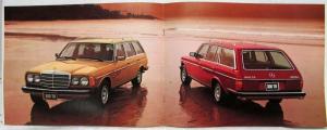 1979 Mercedes-Benz Dealer Sales Brochure 300TD Features & Specifications