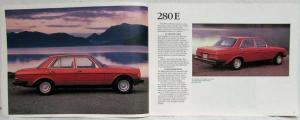 1980 Mercedes-Benz Sales Brochure 300TD 280SE 300SD 450SEL 450SL 450SLC