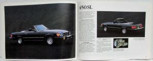 1980 Mercedes-Benz Sales Brochure 300TD 280SE 300SD 450SEL 450SL 450SLC