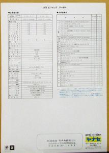 1976 Buick Regal JAPANESE Sales Folder Brochure Specifications Original