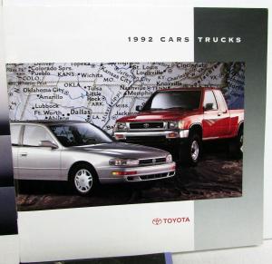 1988-1994 Toyota Cars & Trucks Dealer Sales Brochures Collection Set Of 5