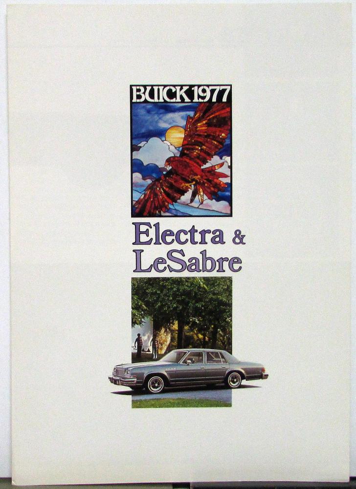1977 Buick Electra LeSabre Japanese Text Sales Folder Brochure Original