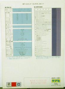 1977 Buick Electra LeSabre Japanese Text Sales Folder Brochure Original