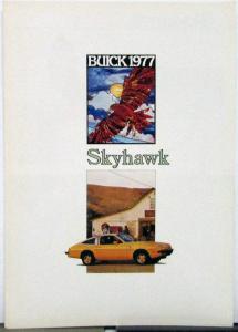 1977 Buick Skyhawk Japanese Text Sales Folder Brochure Original