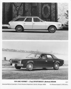 1976 AMC Matador Hornet and Sportabout Press Photo 0013