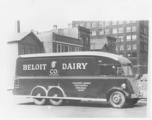1939 Available Delivery Truck w Hendnrickson Axle Press Photo 0001 Beloit Dairy