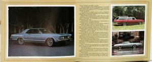 1903 To 1978 Electra Regal Buick 75 Years of Greatness Sales Brochure Original