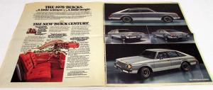 1978 Buick Century Regal Riviera Electra LeSabre Sklylark Hawk Opel Sales AD