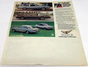 1978 Buick Century Regal Riviera Electra LeSabre Sklylark Hawk Opel Sales AD