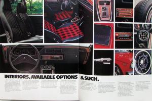 1978 Buick Opels Coupe Sedan Sales Brochure Original