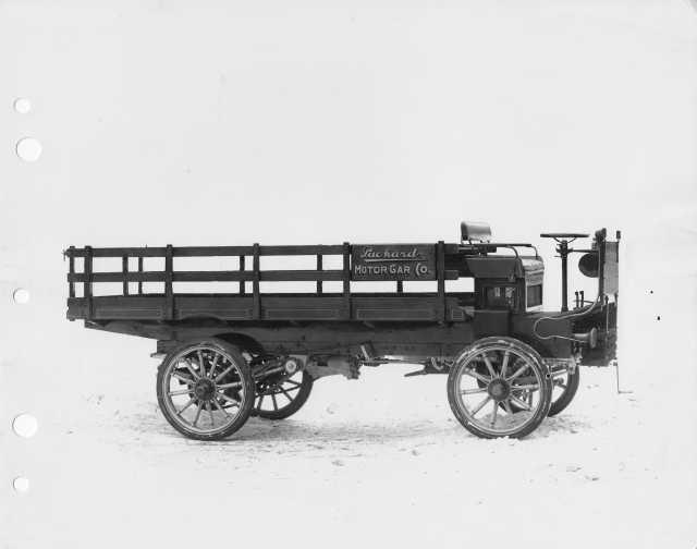 1900 Era Packard Truck Factory Press Photo 0015