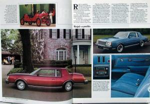 1978 Buick Regal Century LeSabre Electra Riviera Skylark Hawk Wgn Sales Brochure