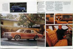 1978 Buick Regal Century LeSabre Electra Riviera Skylark Hawk Wgn Sales Brochure