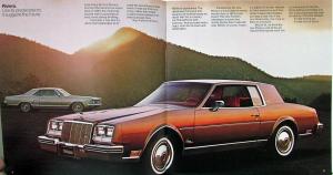 1979 Buick Riviera & S Type Color Sales Brochure Original