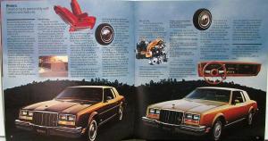 1979 Buick Riviera & S Type Color Sales Brochure Original