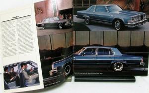 1979 Buick Riviera Regal LeSabre Century Electra Skyhawk Skylark Sales Brochure