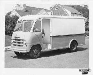 1955 Chevrolet Step Van Delivery Boyertown Truck Body Press Photo 0213