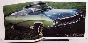 1968 Buick GS Wildcat Electra Riviera Full Line Prestige Sales Brochure XL Orig