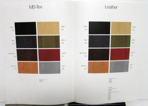 1990s 2000s Mercedes-Benz Dealer Sales Brochure Collection Set Of 4
