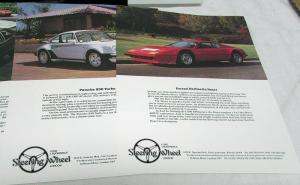 Literature Collection Exotic Dealership Portfolio 1990 Mercedes 500SL Press Kit