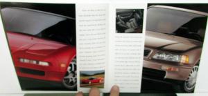 1988 1994 Acura Car Dealer Sales Brochure Collection Set Of 3