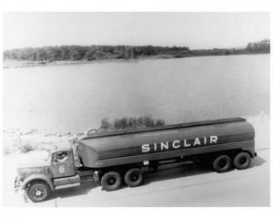 1950s Mack Tractor Trailer Truck Press Photo 0120 - Sinclair