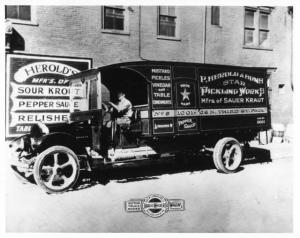 1926 White Truck Wacker Body Press Photo 0015 Herold & Sons Star Pickling Works