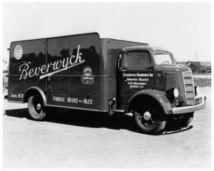 1935 Mack Box Truck Press Photo 0121 - Beverwyck Famous Beers and Ales