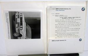 1989 BMW Press Kit 325i 325is 525i 535i 635csi 750il M6