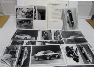 1989 BMW Press Kit 325i 325is 525i 535i 635csi 750il M6