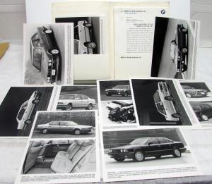 1990 BMW Press Kit 325i 750il 325ix 525i 735i 735il 535i M3 325is