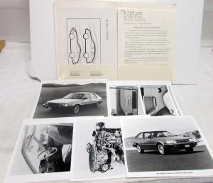 1982 Nissan Stanza New Model Introduction Press Kit Media Release