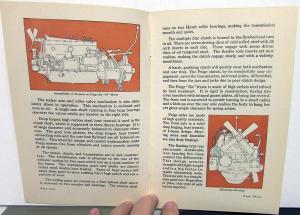 1915 Paige 36 & 46 Roadster Touring Coupe Car Sales Brochure Features Specs Orig