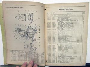 1937-38 International IH MT-39 Model D-5 Trucks Parts Book Catalog Panel Pickup