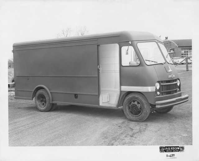1961 Chevrolet Delivery Truck with Boyertown Body Press Photo 0227